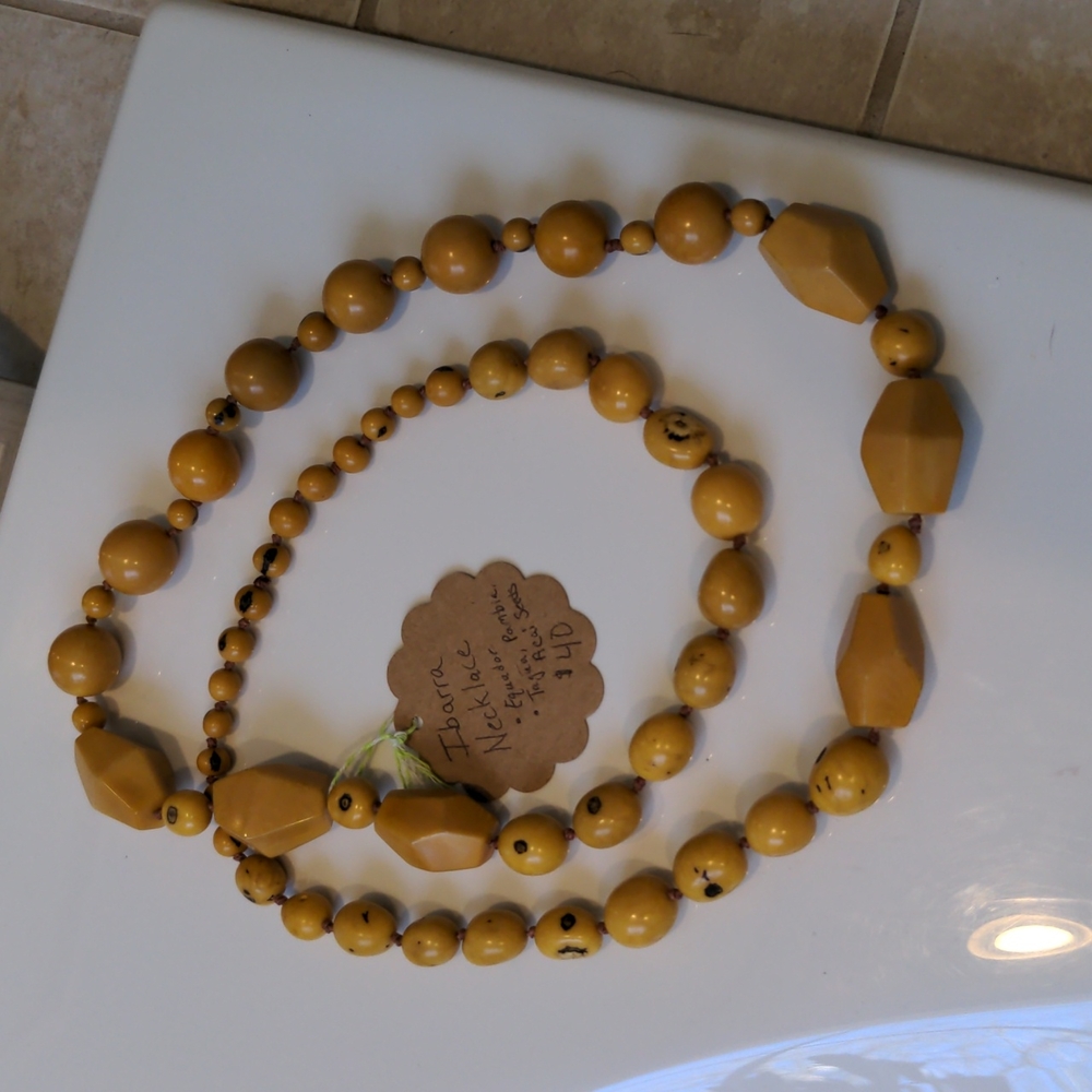 Ibarra Yellow Noonday Collection Necklace
